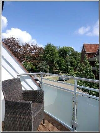 Blick über den kleinen Ostbalkon