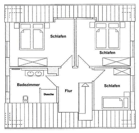 Grundriss Dachgeschoss