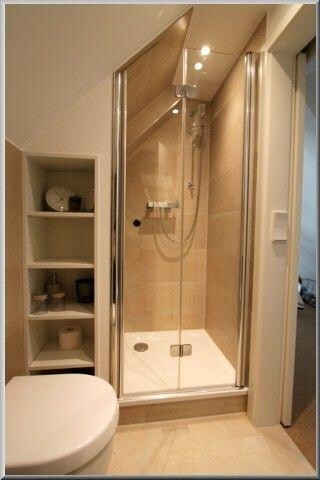 Duschbereich des Badezimmers im Obergeschoss