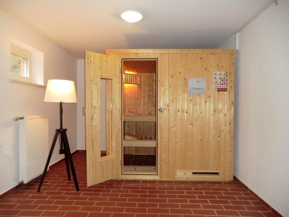 Sauna im Souterrain