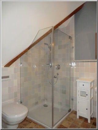 Duschbereich im Dusch- und Wannenbad/WC im Obergeschoss